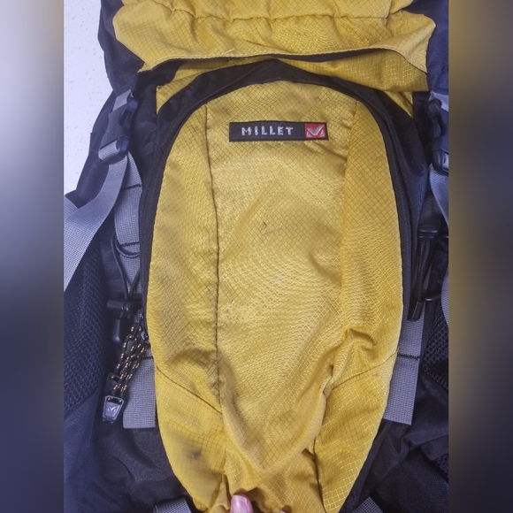 Millet Hiking Backpack Gold & Black - Picture 7 of 10